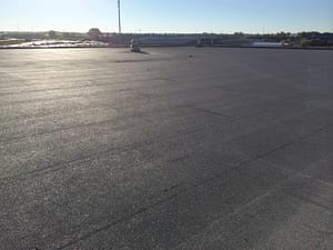 Commercial tar and gravel roof replacement for Mr George B. in Edmonton