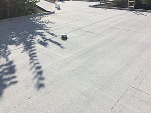 Residential tar and gravel roof replacement in Morinville