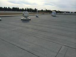 Enoch Community Center – Flat Roof System Completed
