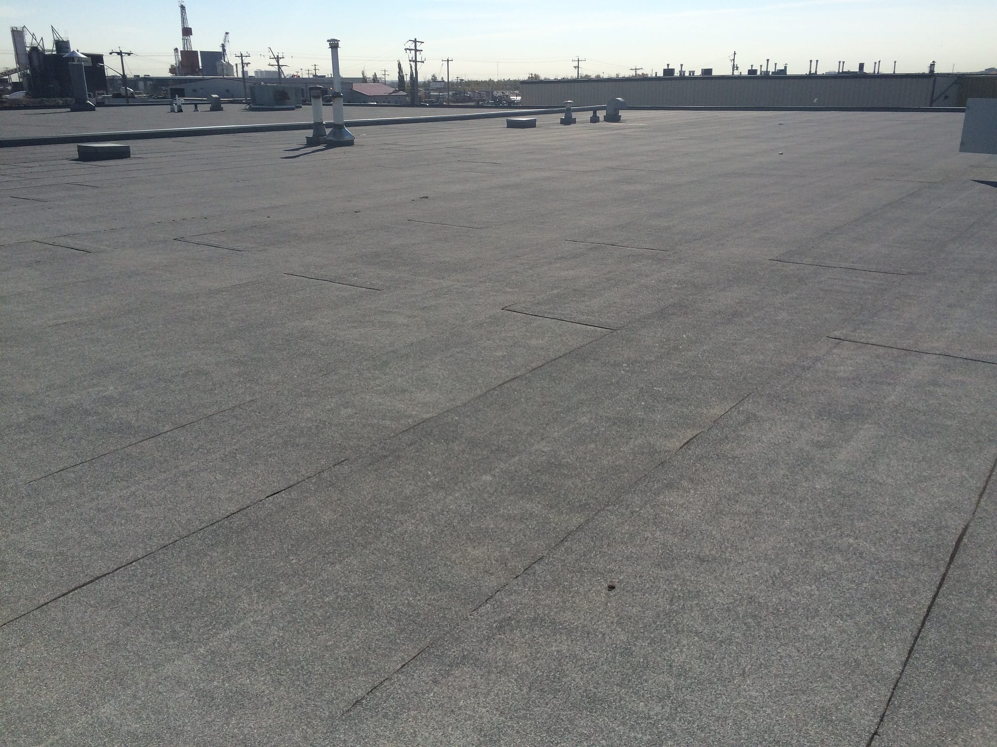 Large Commercial Flat Roof in Edmonton