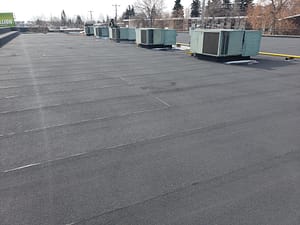 Commercial property with a 2-ply SBS roof system (2)